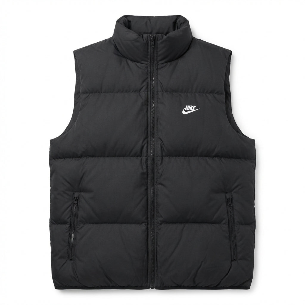 Smanicato Puffer Nero