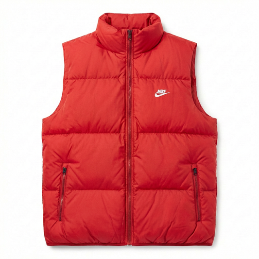 Smanicato Puffer Rosso